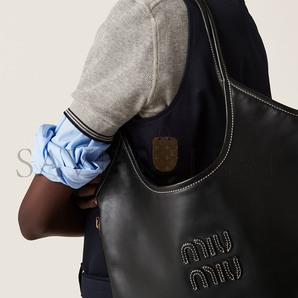 MIU MIU IVY LEATHER BAG 5BG231 (40*35cm) MIU MIU IVY LEATHER BAG 5BG231 (40*35cm)